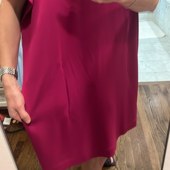 Diane Von Furstenberg Magenta Sheath Dress - Picture 4 of 5